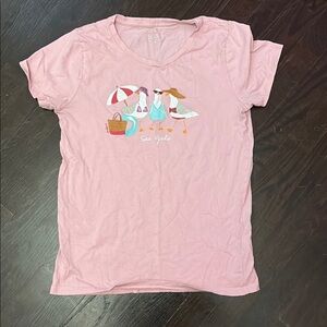 Pink Sea Gals Graphic T-Shirt